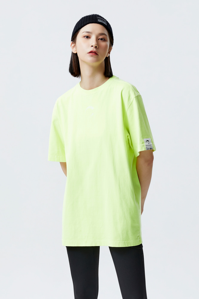 Pigment Dyeing Arc-C S/S T-shirt_CHA3UTS0002GN